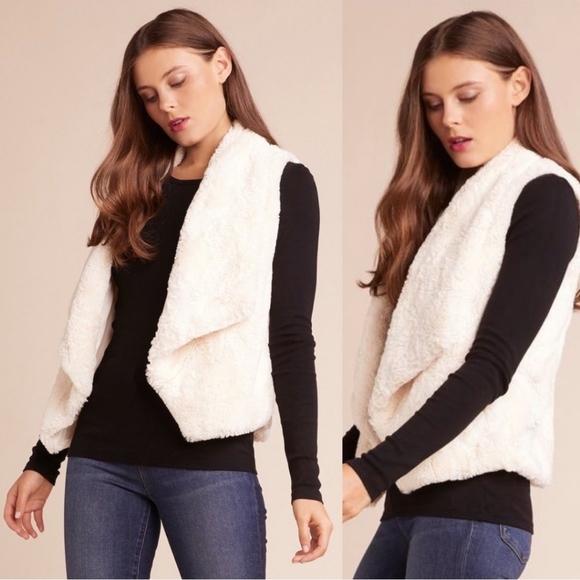 Jack by BB Dakota Jackets & Blazers - "Big Softy" Faux Fur Vest